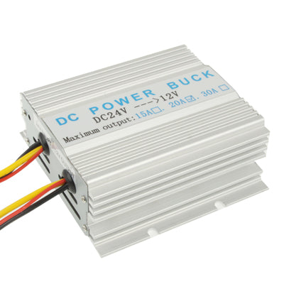 DC 24V to 12V Car Power Step-down Transformer, Rated Output Current: 20A - Voltage Stabilizer by PMC TechLife | Online Shopping South Africa | PMC TechLife | Buy Now Pay Later Mobicred