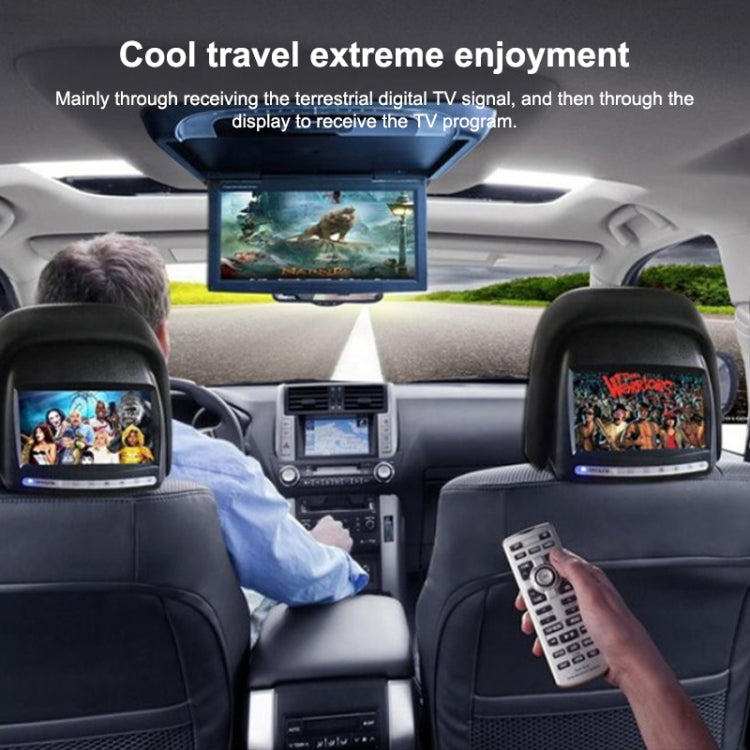 High Speed ISDB-T Mobile Digital Car TV Receiver, Suit for Brazil / Peru / Chile etc. South America Market(Black) - DVB-T & Analog Solutions by PMC TechLife | Online Shopping South Africa | PMC TechLife | Buy Now Pay Later Mobicred