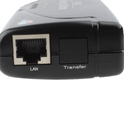 Hi-speed USB 2.0 Docking Station with 8 Ports (2xUSB 2.0 + PS2 Mouse + PS2 Keyboard + RS232 + DB25 + LAN + Upstream),Black(Black) - USB 2.0 HUB by PMC Jewellery | Online Shopping South Africa | PMC Jewellery | Buy Now Pay Later Mobicred