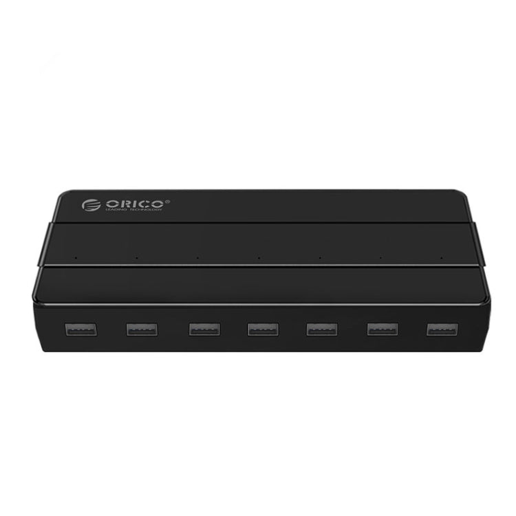 Orico H7928-U2-V1 Desktop 7 Ports USB 2.0 HUB with Power Adapter(Black) - free shipping - PMC Jewellery - Order now!