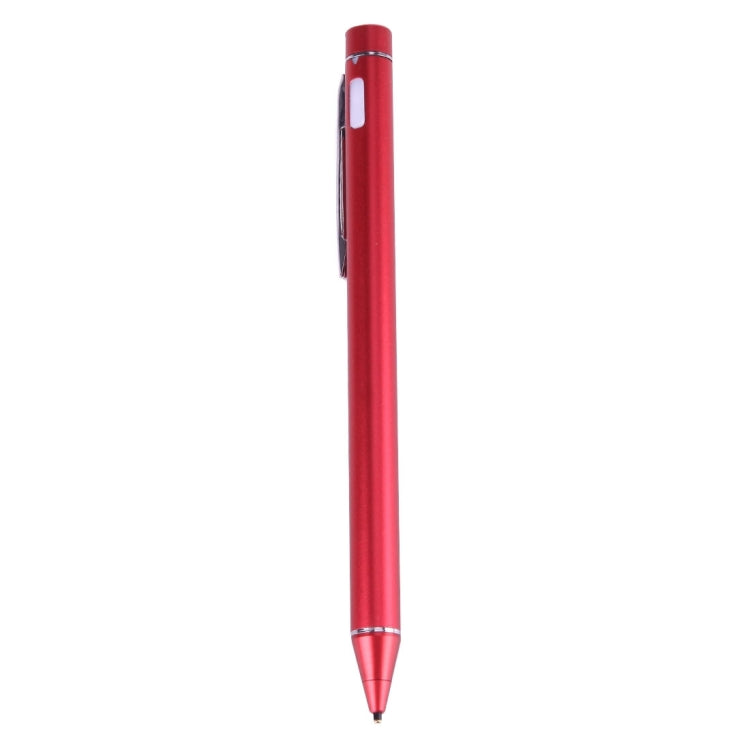 Universal Rechargeable Capacitive Touch Screen Stylus Pen with 2.3mm Superfine Metal Nib, For iPhone, iPad, Samsung, and Other Capacitive Touch Screen Smartphones or Tablet PC(Red) - free shipping - PMc TechLife - Order now!
