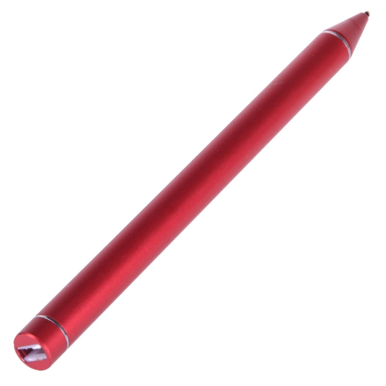 Universal Rechargeable Capacitive Touch Screen Stylus Pen with 2.3mm Superfine Metal Nib, For iPhone, iPad, Samsung, and Other Capacitive Touch Screen Smartphones or Tablet PC(Red) - free shipping - PMc TechLife - Order now!