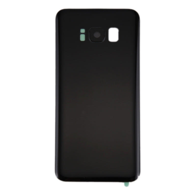For Galaxy S8 / G950 Battery Back Cover with Camera Lens Cover & Adhesive (Black) - free shipping - PMc TechLife - Order now!