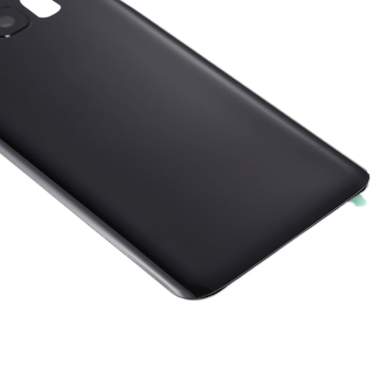 For Galaxy S8+ / G955 Battery Back Cover with Camera Lens Cover & Adhesive (Black) - free shipping - PMc TechLife - Order now!