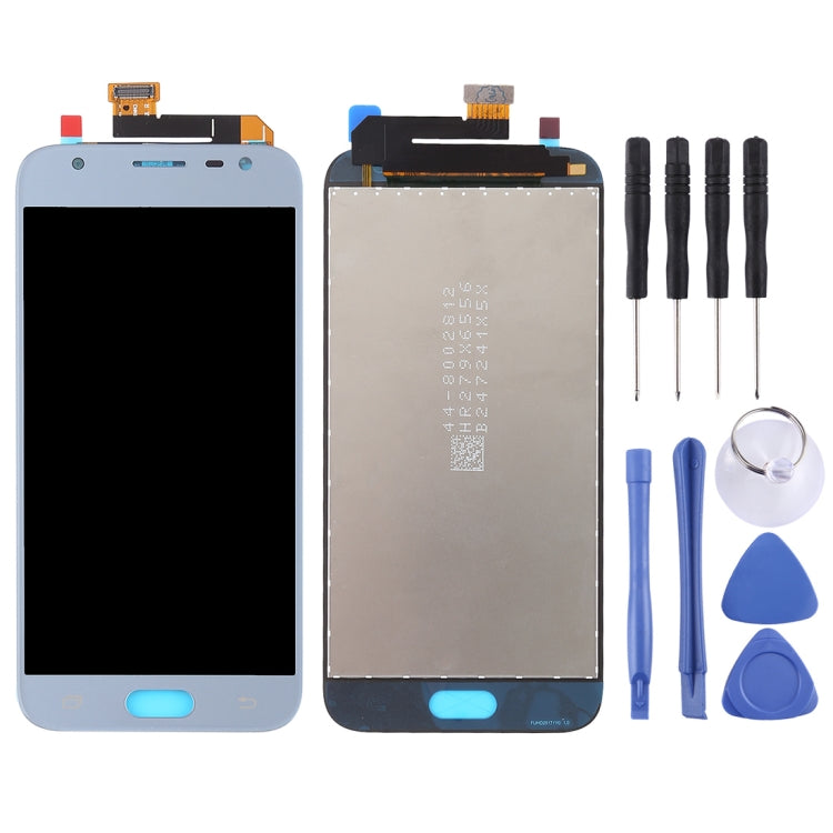 Original LCD Screen for Galaxy J3 (2017), J330F/DS, J330G/DS with Digitizer Full Assembly (Blue) - free shipping - PMc TechLife - Order now!