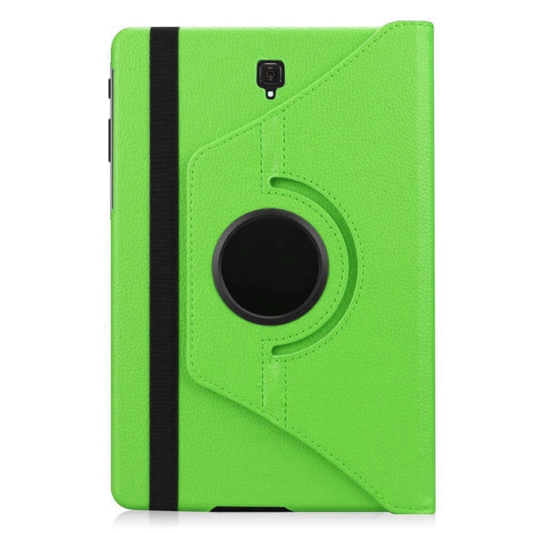 Litchi Texture Horizontal Flip 360 Degrees Rotation Leather Case for Galaxy Tab S4 10.5 T830 / T835, with Holder (Green) - free shipping - PMC TechLife - Order now!