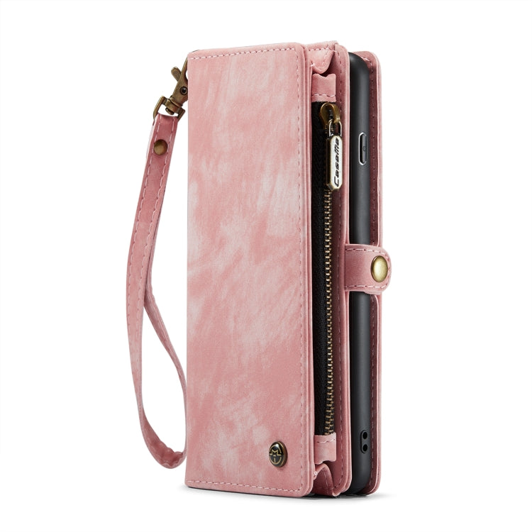 For Samsung Galaxy S10 CaseMe-008 Detachable Multifunctional Flip Leather Phone Case (Pink) - free shipping - PMC Jewellery - Order now!