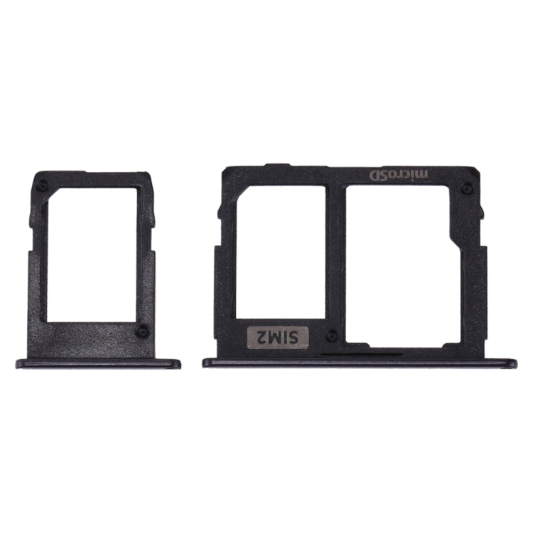 SIM Card Tray + Micro SD Card Tray for Galaxy J3 (2017) Single SIM / J330 & J5 (2017) Single SIM / J530 & J7 (2017) Single SIM / J730 (Black) - free shipping - PMc TechLife - Order now!