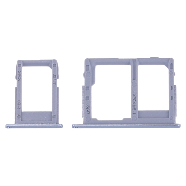 SIM Card Tray + Micro SD Card Tray for Galaxy J3 (2017) Single SIM / J330 & J5 (2017) Single SIM / J530 & J7 (2017) Single SIM / J730 (Blue) - free shipping - PMc TechLife - Order now!