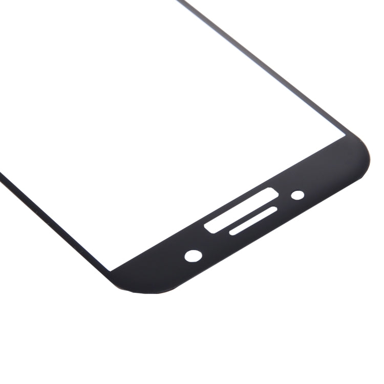 For Galaxy A7 (2017) / A720 0.26mm 9H Surface Hardness Explosion-proof Silk-screen Tempered Glass Curved Full Screen Film (Black) - Galaxy Tempered Glass by PMC TechLife | Online Shopping South Africa | PMC TechLife