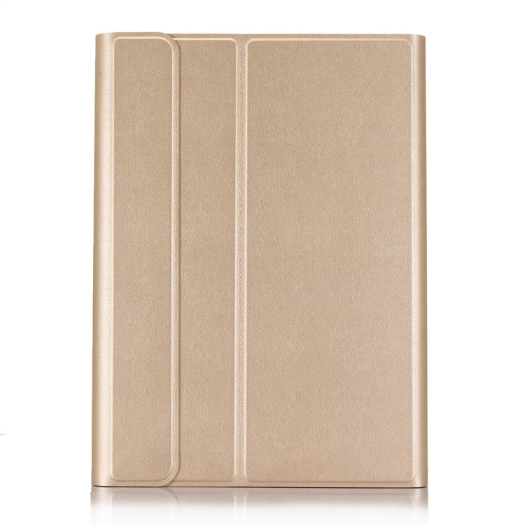 A860 For Samsung Galaxy Tab S6 10.5 inch T860 / T865 Detachable Bluetooth Keyboard Tablet Case with Pen Holder Elastic Strap(Gold) - Samsung Keyboard by PMC TechLife | Online Shopping South Africa | PMC TechLife