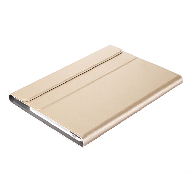 A860 For Samsung Galaxy Tab S6 10.5 inch T860 / T865 Detachable Bluetooth Keyboard Tablet Case with Pen Holder Elastic Strap(Gold) - Samsung Keyboard by PMC TechLife | Online Shopping South Africa | PMC TechLife