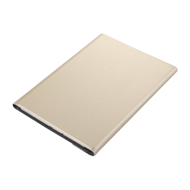 A510 Bluetooth 3.0 Ultra-thin Detachable Bluetooth Keyboard Leather Tablet Case for Samsung Galaxy Tab A 10.1 (2019) T510 / T515, with Pen Slot & Holder (Gold) - Samsung Keyboard by PMC TechLife | Online Shopping South Africa | PMC TechLife