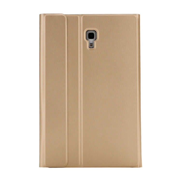 ST590S Bluetooth 3.0 Fine Wool Texture PU Leather ABS Detachable Seven-color Backlight Bluetooth Keyboard Leather Tablet Case for Samsung Galaxy Tab A 10.5 inch T590 / T595, with Pen Slot & Holder (Gold) - Samsung Keyboard by PMC TechLife | Online Shopping South Africa | PMC TechLife