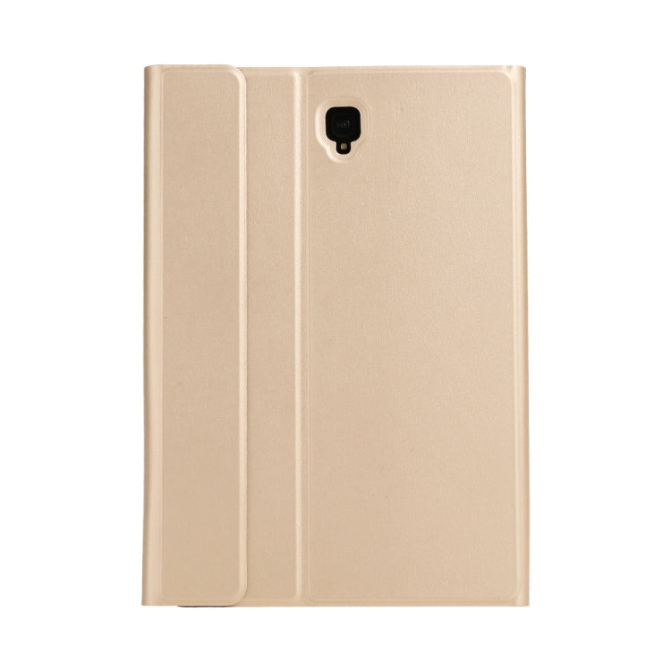 ST830S Bluetooth 3.0 Fine Wool Texture PU Leather ABS Detachable Seven-color Backlight Bluetooth Keyboard Leather Tablet Case for Samsung Galaxy Tab S4 10.5 inch T830 / T835, with Pen Slot & Holder (Gold) - Samsung Keyboard by PMC TechLife | Online Shopping South Africa | PMC TechLife