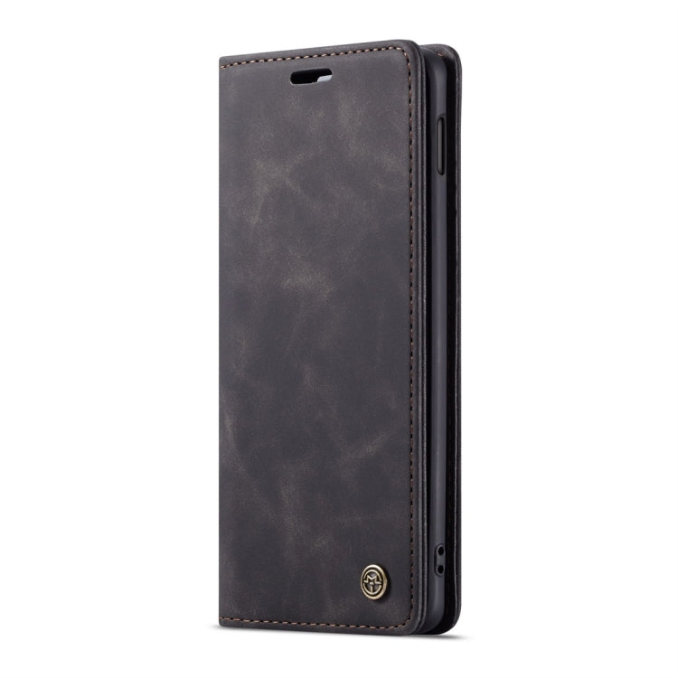 CaseMe-013 Multifunctional Retro Frosted Horizontal Flip Leather Case for Galaxy S10 E, with Card Slot & Holder & Wallet (Black) - free shipping - PMC Jewellery - Order now!