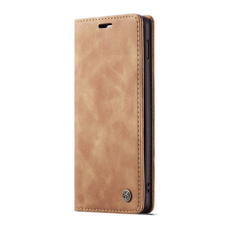 CaseMe-013 Multifunctional Retro Frosted Horizontal Flip Leather Case for Galaxy S10 E, with Card Slot & Holder & Wallet (Brown) - free shipping - PMC Jewellery - Order now!