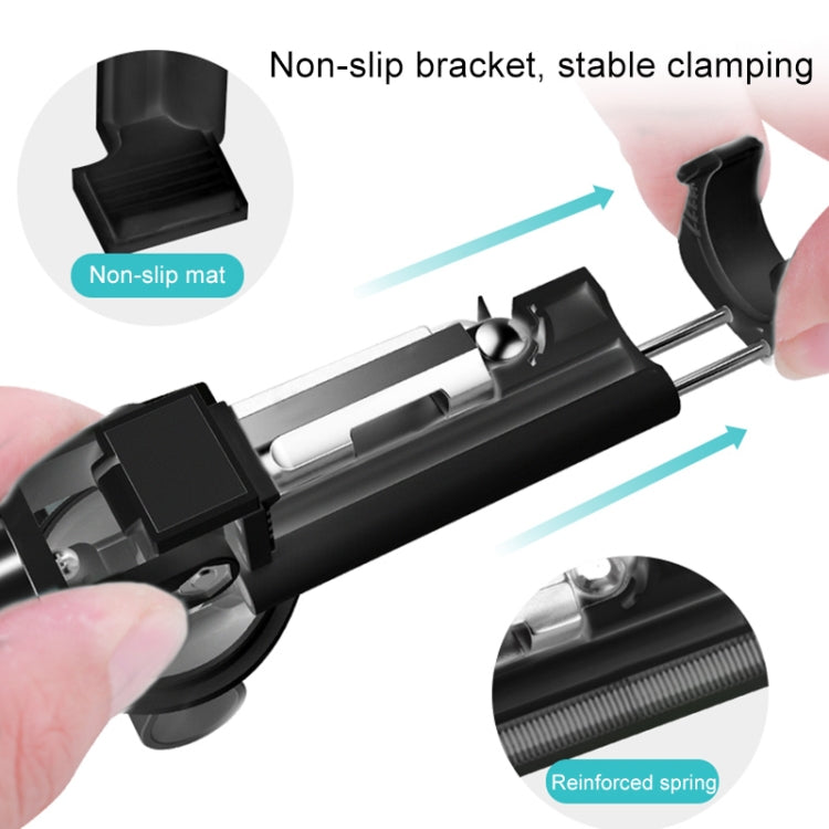 CYKE P9 Universal Stretchable Hidden One-piece Wireless Bluetooth Selfie Stick(Black) - free shipping - PMC TechLife - Order now!