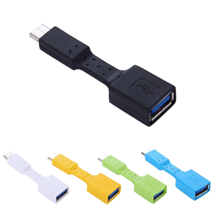 5 PCS USB-C / Type-C Male to USB 3.0 Female OTG Adapter (Black) - free shipping - PMC Jewellery - Order now!