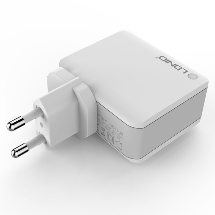 LDNIO A4403 4.4A 4 x USB Ports Smart Travel Charger, EU Plug - USB Charger by LDNIO | Online Shopping South Africa | PMC TechLife | Buy Now Pay Later Mobicred