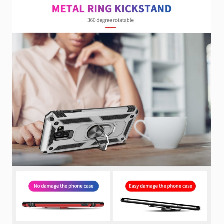 Armor Shockproof TPU + PC Protective Case for Galaxy A8 (2018), with 360 Degree Rotation Holder (Black) - Galaxy Phone Cases by PMC TechLife | Online Shopping South Africa | PMC TechLife