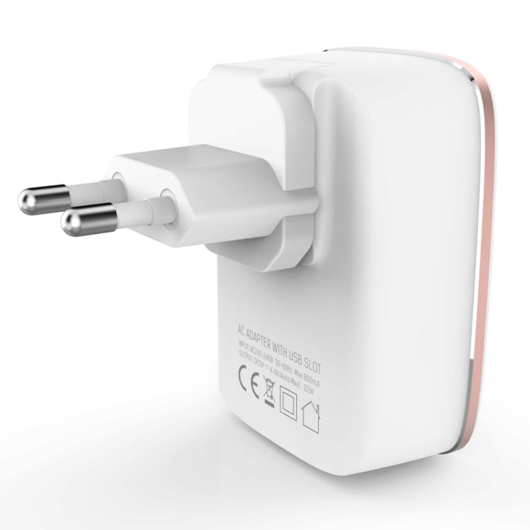 LDNIO A4404 4.4A 4 x USB Ports Smart Travel Charger, EU Plug - free shipping - PMC TechLife - Order now!