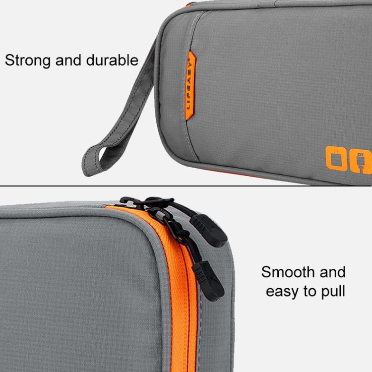 Multi-functional Headphone Charger Data Cable Storage Bag Portable Power Pack, Size:M, 25 x 18 x 5cm (Black) - Other by PMC TechLife | Online Shopping South Africa | PMC TechLife | Buy Now Pay Later Mobicred