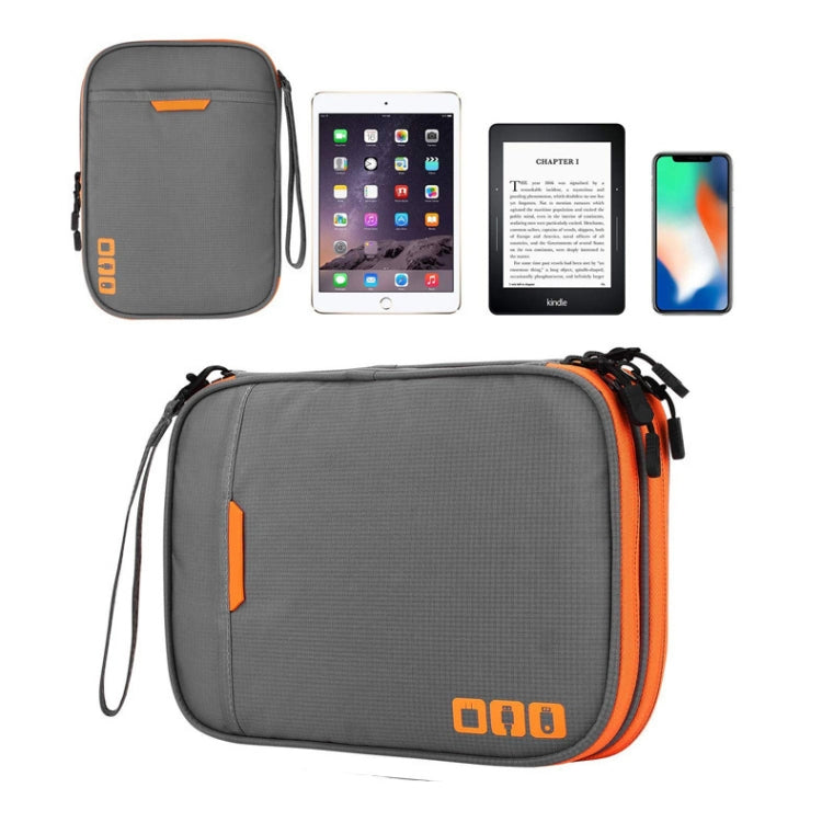 Multi-functional Headphone Charger Data Cable Storage Bag Portable Power Pack, Size:M, 25 x 18 x 5cm (Black) - Other by PMC TechLife | Online Shopping South Africa | PMC TechLife | Buy Now Pay Later Mobicred