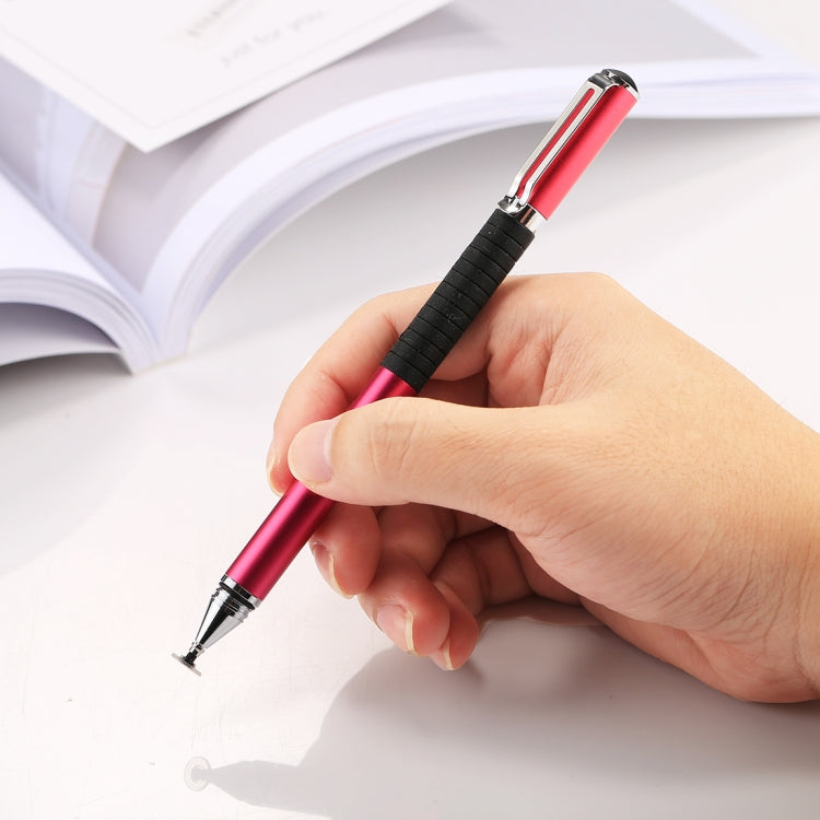 Universal 2 in 1 Multifunction Round Thin Tip Capacitive Touch Screen Stylus Pen, For iPhone, iPad, Samsung, and Other Capacitive Touch Screen Smartphones or Tablet PC(Magenta) - free shipping - PMc TechLife - Order now!