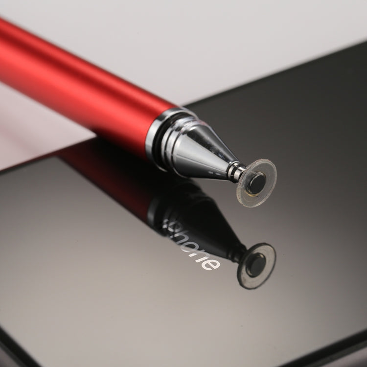Universal 2 in 1 Multifunction Round Thin Tip Capacitive Touch Screen Stylus Pen, For iPhone, iPad, Samsung, and Other Capacitive Touch Screen Smartphones or Tablet PC(Red) - free shipping - PMc TechLife - Order now!