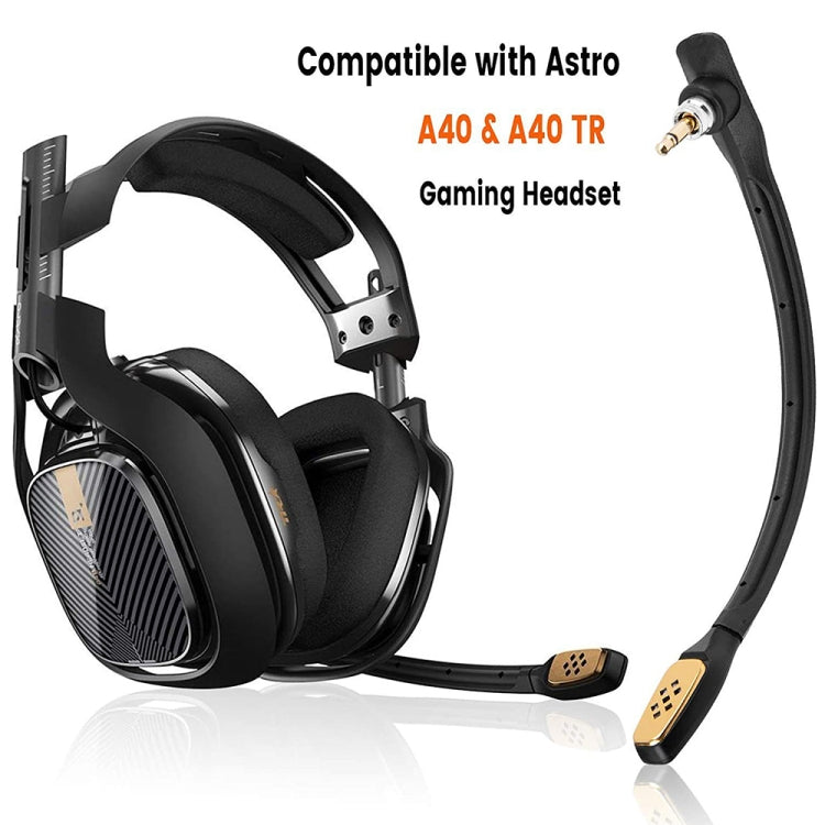ZS0186 Microphone Head for Logitech ASTRO A40 Noise Cancelling Microphone(Black) - Headset Accessories by PMC TechLife | Online Shopping South Africa | PMC TechLife | Buy Now Pay Later Mobicred