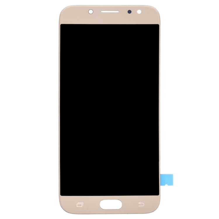 Original Super AMOLED LCD Screen for Galaxy J7 (2017) / J7 Pro, J730F/DS, J730FM/DS with Digitizer Full Assembly (Gold) - free shipping - PMc TechLife - Order now!