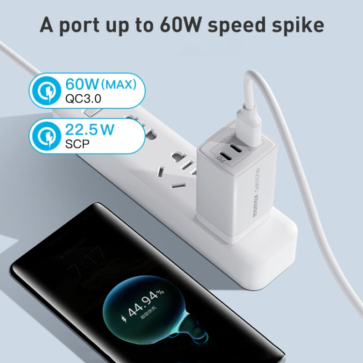 MOMAX UM30 PD 67W Fast Charger Power Adapter, UK Plug(Black) - free shipping - PMC TechLife - Order now!