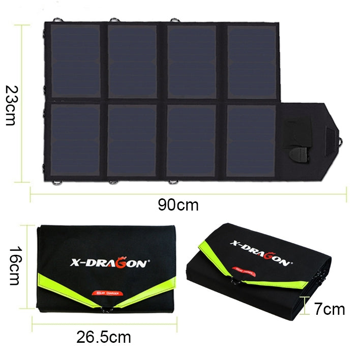 ALLPOWERS 40W Solar Panel Charger Portable Solar Battery Chargers 5V 18V - free shipping - PMC TechLife - Order now!