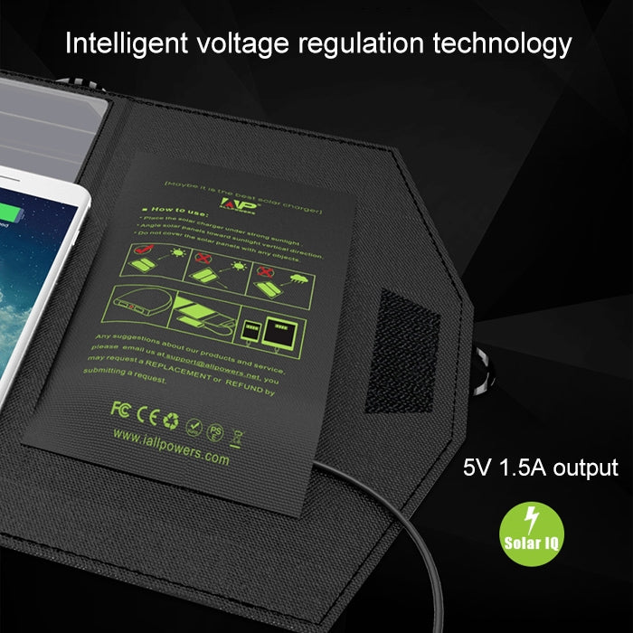 ALLPOWERS Solar Panel 10W 5V Solar Charger Portable Solar Battery Chargers Charging - Charger by PMC TechLife | Online Shopping South Africa | PMC TechLife | Buy Now Pay Later Mobicred