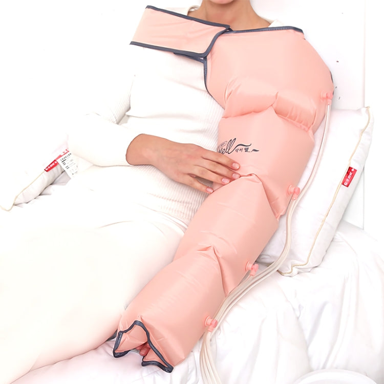 RD-M2857 4 in 1 Legs + Waist + Single Hand Airbag All-inclusive Intelligent Air Wave Pressure Massager with Host, Support Timing / Positioning Massage & 10 Kinds of Adjustable Force, US Plug or EU Plug(Pink) - free shipping - PMC TechLife - Order now!