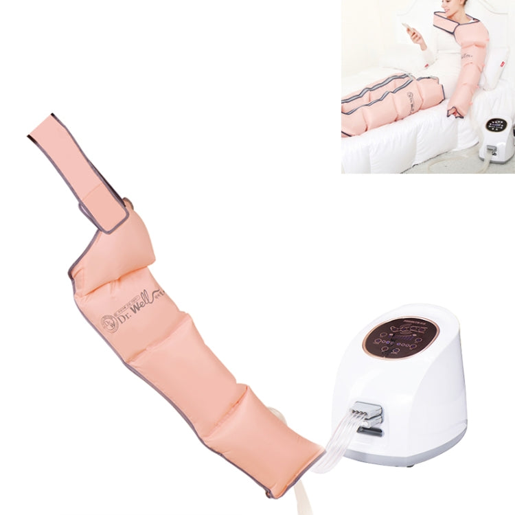 RD-M2857 Single Hand Airbag All-inclusive Intelligent Air Wave Pressure Massager with Host, Support Timing / Positioning Massage & 10 Kinds of Adjustable Force, US Plug or EU Plug(Pink) - free shipping - PMC TechLife - Order now!