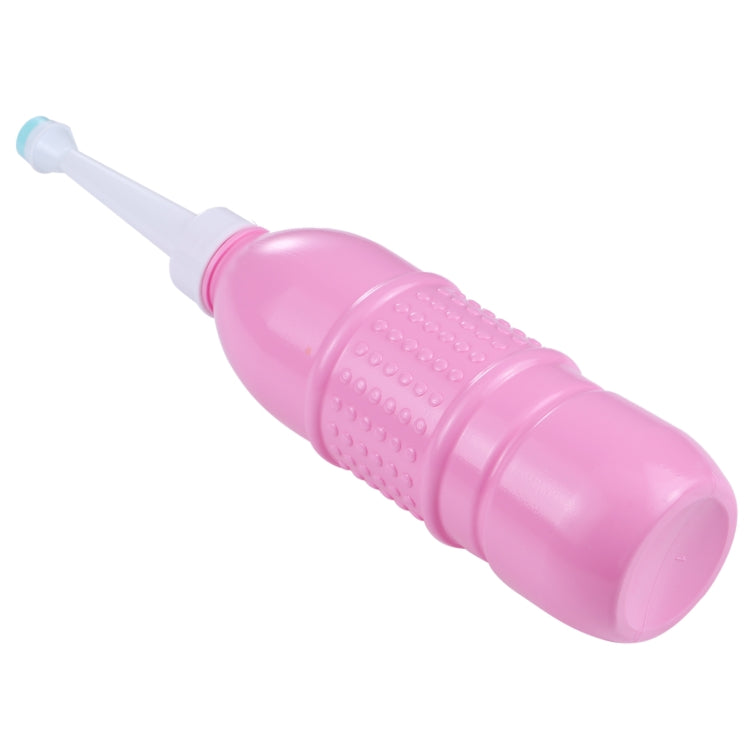 500ml Portable Handheld Travel Bidet Women Vaginal Male Anal Washing Sprayer (Pink) - free shipping - PMC TechLife - Order now!