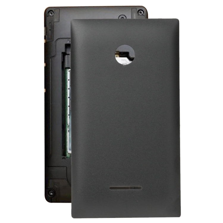 Battery Back Cover  for Microsoft Lumia 435(Black) - Back Cover by PMc TechLife | Online Shopping South Africa | PMc TechLife | Buy Now Pay Later Mobicred