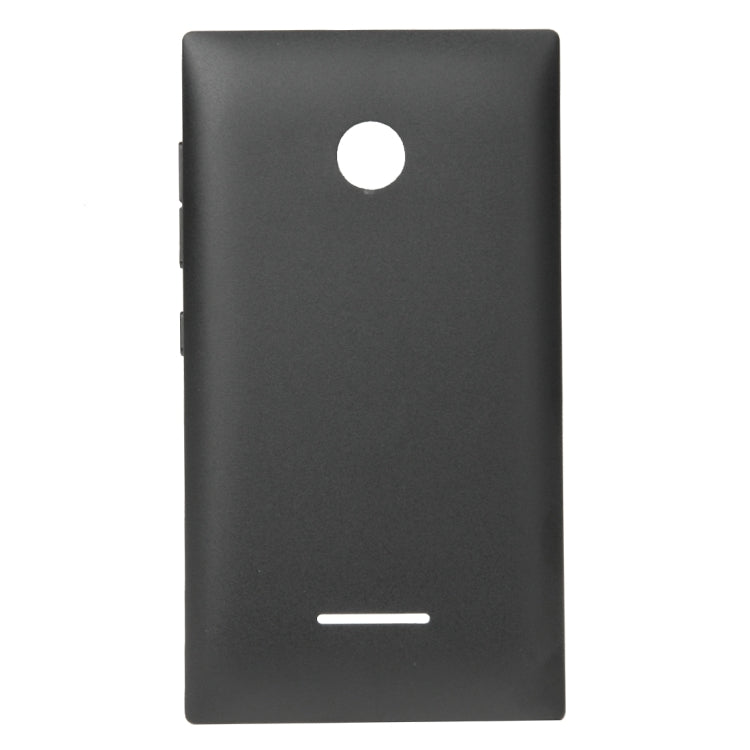 Battery Back Cover  for Microsoft Lumia 435(Black) - Back Cover by PMc TechLife | Online Shopping South Africa | PMc TechLife | Buy Now Pay Later Mobicred