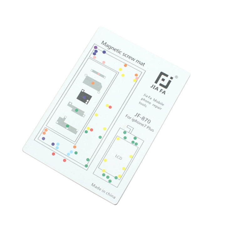 JIAFA Magnetic Screws Mat for iPhone 7 Plus - free shipping - PMC TechLife - Order now!