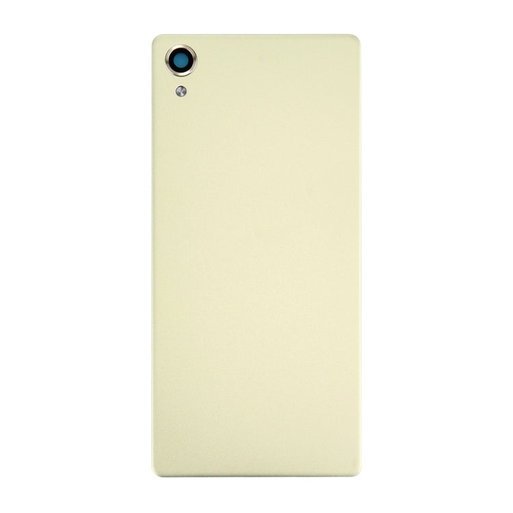 Back Battery Cover for Sony Xperia X (Lime Gold) - Back Cover by PMC TechLife | Online Shopping South Africa | PMC TechLife | Buy Now Pay Later Mobicred