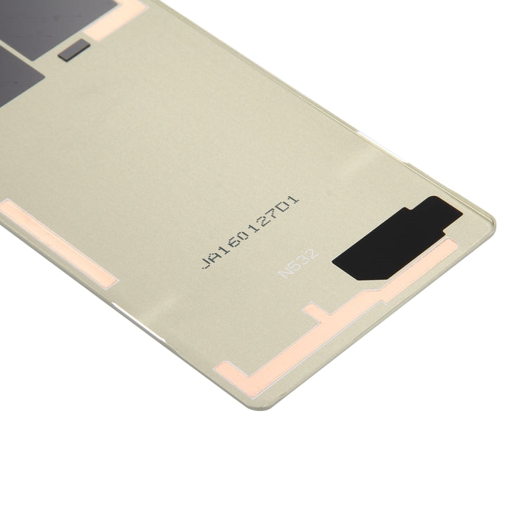 Back Battery Cover for Sony Xperia X (Lime Gold) - Back Cover by PMC TechLife | Online Shopping South Africa | PMC TechLife | Buy Now Pay Later Mobicred