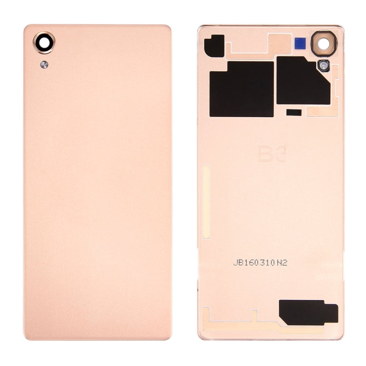 Back Battery Cover for Sony Xperia X (Rose Gold) - Back Cover by PMC TechLife | Online Shopping South Africa | PMC TechLife | Buy Now Pay Later Mobicred