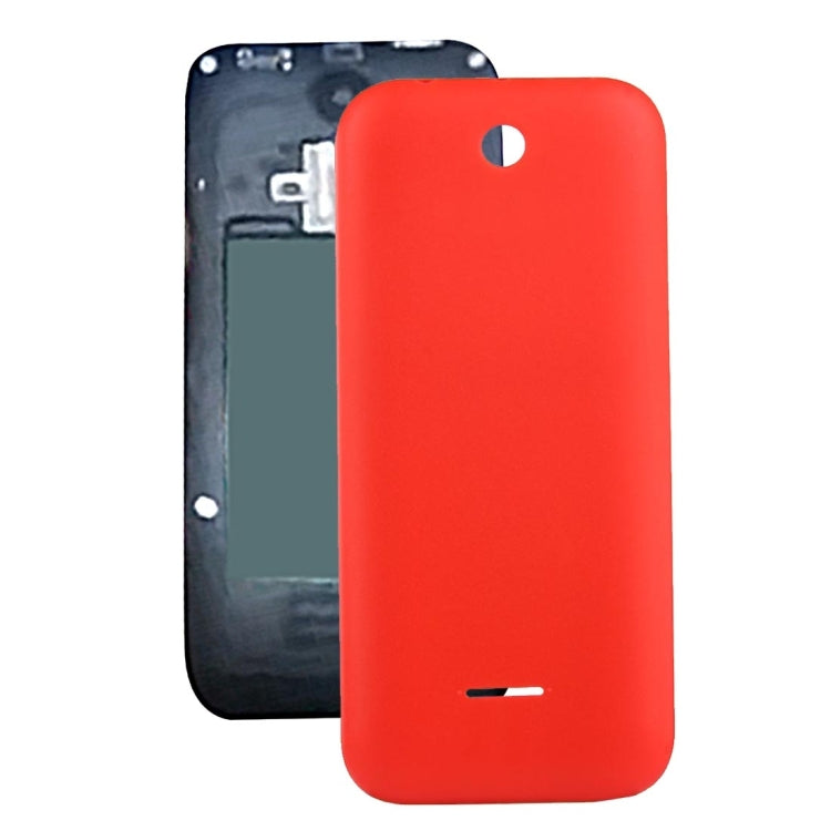 Solid Color Plastic Battery Back Cover for Nokia 225 (Red) - Back Cover by PMc TechLife | Online Shopping South Africa | PMc TechLife | Buy Now Pay Later Mobicred