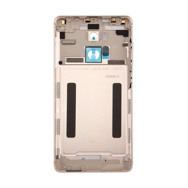 For Xiaomi Redmi 4 Pro Battery Back Cover(Gold) - Back Cover by PMC TechLife | Online Shopping South Africa | PMC TechLife | Buy Now Pay Later Mobicred