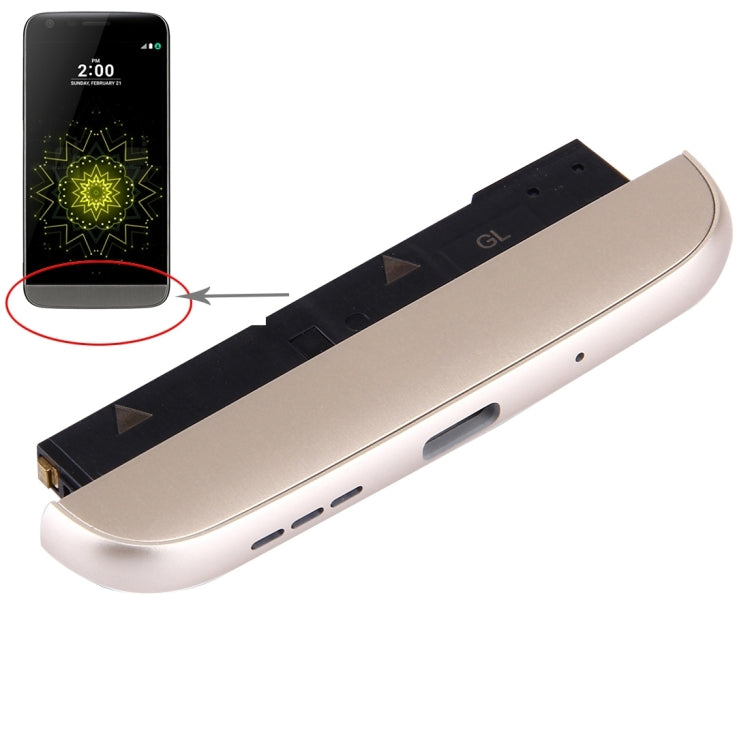 (Charging Dock + Microphone + Speaker Ringer Buzzer) Module for LG G5 / F700S,Kr Version(Gold) - For LG by PMC TechLife | Online Shopping South Africa | PMC TechLife | Buy Now Pay Later Mobicred