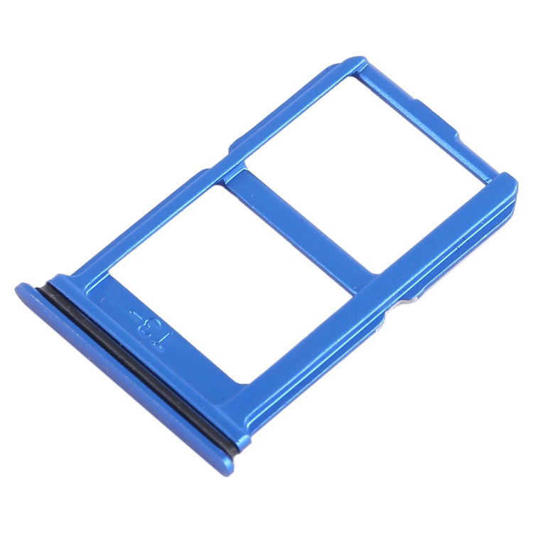 For Vivo X9 2 x SIM Card Tray (Blue) - Card Socket by PMc TechLife | Online Shopping South Africa | PMc TechLife | Buy Now Pay Later Mobicred
