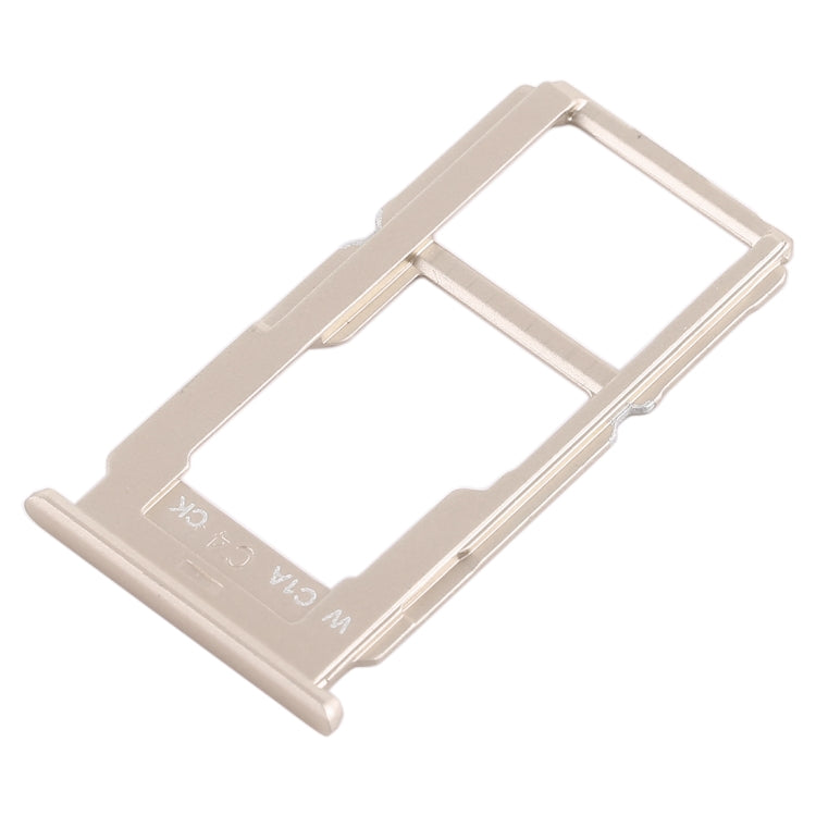 For OPPO R9sk SIM Card Tray + SIM Card Tray / Micro SD Card Tray (Gold) - Card Socket by PMc TechLife | Online Shopping South Africa | PMc TechLife | Buy Now Pay Later Mobicred