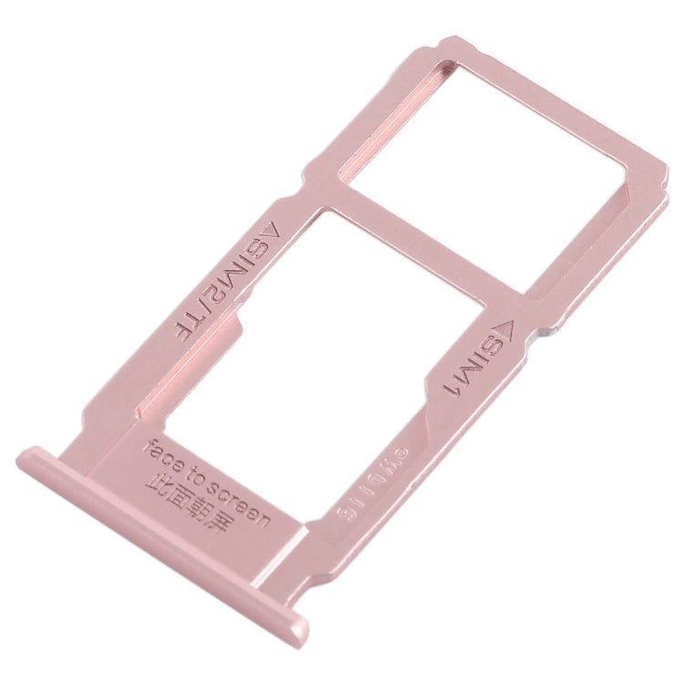 For OPPO R9sk SIM Card Tray + SIM Card Tray / Micro SD Card Tray (Rose Gold) - Card Socket by PMc TechLife | Online Shopping South Africa | PMc TechLife | Buy Now Pay Later Mobicred